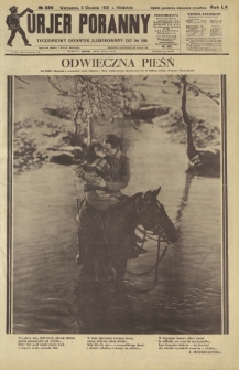 Kurjer Poranny : tygodniowy dodatek ilustrowany do R. 55, No 338 (6 grudnia 1931)