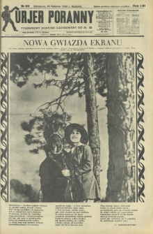 Kurjer Poranny : tygodniowy dodatek ilustrowany do R. 56, No 99 (10 kwietnia 1932)