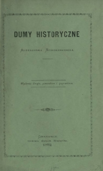 Dumy historyczne Aleksandra Morgenbessera