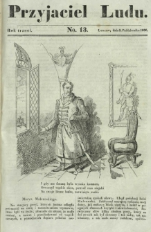 Przyjaciel Ludu : czyli tygodnik potrzebnych i pożytecznych wiadomości. R. 3, No 13 (1 października 1836)