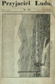 Przyjaciel Ludu : czyli tygodnik potrzebnych i pożytecznych wiadomości. R. 3, No 35 (4 marca 1837)