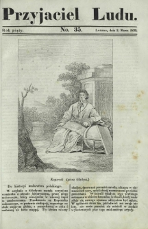 Przyjaciel Ludu : czyli tygodnik potrzebnych i pożytecznych wiadomości. R. 5, No 35 (2 marca 1839)