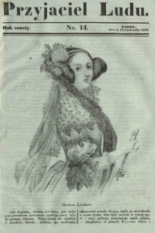 Przyjaciel Ludu : czyli tygodnik potrzebnych i pożytecznych wiadomości. R. 6, No 14 (5 października 1839)