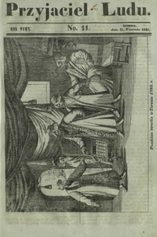 Przyjaciel Ludu : czyli tygodnik potrzebnych i pożytecznych wiadomości. R. 8, No 11 (11 września 1841)
