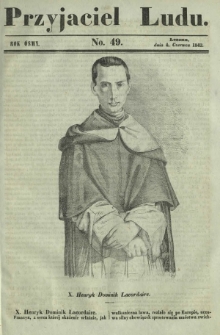 Przyjaciel Ludu : czyli tygodnik potrzebnych i pożytecznych wiadomości. R. 8, No 49 (4 czerwca 1842)