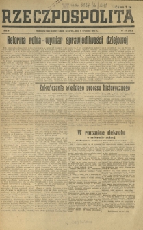 Rzeczpospolita. R. 2, nr 241=381 (6 września 1945)