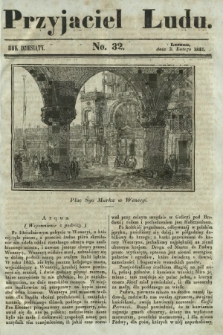 Przyjaciel Ludu : czyli tygodnik potrzebnych i pożytecznych wiadomości. R. 10, No 32 (3 lutego 1844)