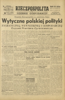 Rzeczpospolita i Dziennik Gospodarczy. R. 4, nr 167 (21 czerwca 1947)