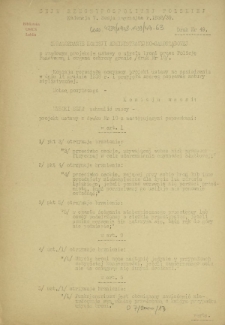 Sprawozdanie Komisji Administracyjno-Samorządowej o rządowym projekcie ustawy o użyciu broni przez Policję Państwową i organa ochrony granic (druk nr 10). Druk Nr 49 [Dodatek do] : Sprawozdanie Stenograficzne z ... Posiedzenia Sejmu Rzeczypospolitej z dnia ... (V Kadencja 1938-1939)