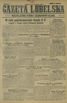Gazeta Lubelska : niezależne pismo demokratyczne. R. 2, nr 57=366 (26 lutego 1946)