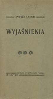 Wyjaśnienia