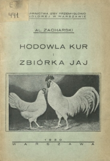 Hodowla kur i zbiórka jaj