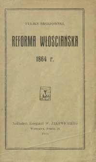 Reforma włościańska 1864 r.