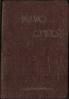 Prawo cywilne obowiązujące w Królestwie Polskiem