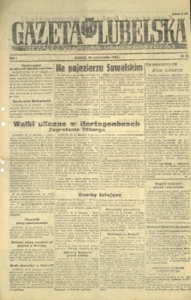 Gazeta Lubelska : niezależny organ demokratyczny. R. 1, nr 76 (26 października 1944)