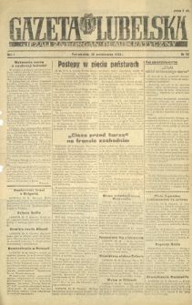 Gazeta Lubelska : niezależny organ demokratyczny. R. 1, nr 80 (30 października 1944)
