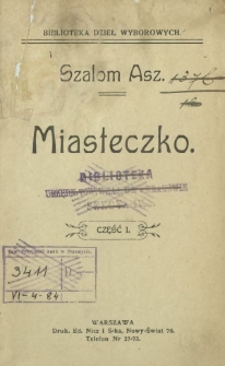 Miasteczko. Cz. 1