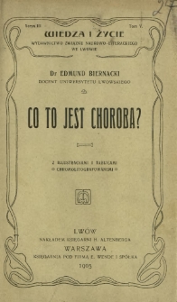 Co to jest choroba?