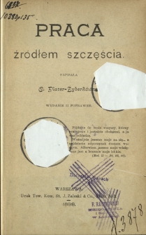 Praca źródłem szczęścia