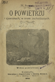 O powietrzu i zjawiskach, w niem zachodzacych