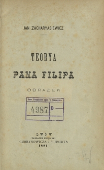 Teorya pana Filipa : obrazek