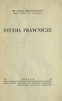 Studia prawnicze
