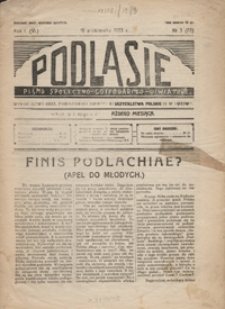 Podlasie : pismo społeczno-gospodarczo-oświatowe R. 1 (6) nr 3 (78)