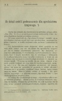 Ogrodnik Polski : dwutygodnik poświęcony wszystkim gałęziom ogrodnictwa T. 6, Nr 3 (1884)