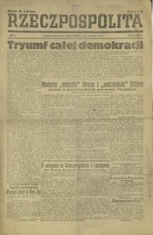 Rzeczpospolita. R. 2, nr 328=468 (2 grudnia 1945)