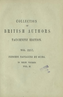 Princess Napraxine : in three volumes. Vol. 2