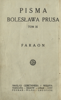 Faraon : powieść
