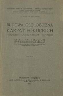 Budowa geologiczna Karpat Pokuckich