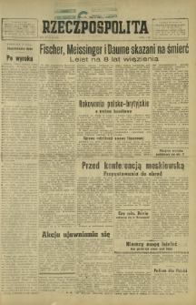 Rzeczpospolita. R. 4, nr 62=914 (4 marca 1947)