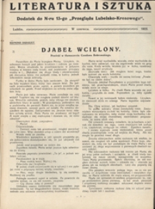 Dodatek literacki do N-ru 13 "Przeglądu Lubelsko-Kresowego"