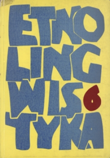 Etnolingwistyka 6