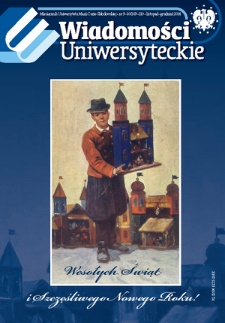 Wiadomości Uniwersyteckie. R. 24, nr 9/10 (listopad/grudzień 2014)