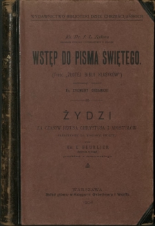 Wstęp do Pisma Świętego : (treść "Złotej Biblii Klasyków")