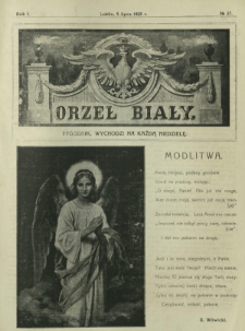 Orzeł Biały : tygodnik, wychodzi na każdą niedzielę. - R. 1, nr 27 (5 lipca 1925)