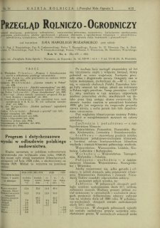 Przegląd Rolniczo-Ogrodniczy: dodatek miesięczny poświęcony sadownictwu, warzywnictwu polowemu, nasiennictwu kwiaciarstwu ogrodniczemu, gruntowemu, przetwórstwu płodów ogrodniczych i gałęziom ubocznym [...]. R. 5 nr 4