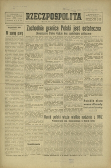 Rzeczpospolita. R. 3, nr 299=795 (31 października 1946)
