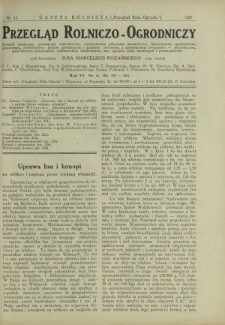 Przegląd Rolniczo-Ogrodniczy: dodatek miesięczny poświęcony sadownictwu, warzywnictwu polowemu, nasiennictwu, kwiaciarstwu ogrodniczemu, gruntowemu, przetwórstwu płodów ogrodniczych i gałęziom ubocznym [...]. R. 7 nr 4