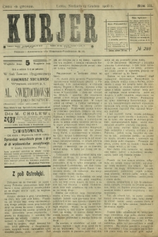 Kurjer / redaktor i wydawca Stanisław Korczak. - R. 3, nr 286 (13 grudnia 1908)