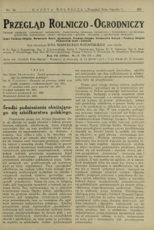 Przegląd Rolniczo-Ogrodniczy: dodatek miesięczny poświęcony sadownictwu, warzywnictwu polowemu, nasiennictwu, kwiaciarstwu ogrodniczemu, gruntowemu, przetwórstwu płodów ogrodniczych i gałęziom ubocznym [...]. R. 8 nr 3