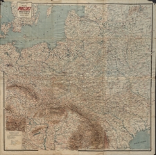 Mapa Polski i krajów ościennych