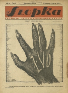 Szopka : widowisko co tydzień R. 2, Nr 9 (3 marca 1923)