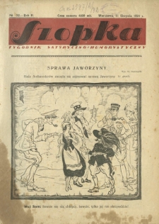 Szopka : widowisko co tydzień R. 2, Nr 32 (11 sierpnia 1923)