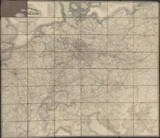 Carl Jügel's Post u. Reise Karte von Deutschland und den Nachbar-Staaten bis London, Paris, Montpellier, Florenz, Warschau, Kopenhagen [...] bearbeitet von U. Hendschel