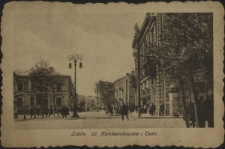 Lublin. Ul. Namiestnikowska i Teatr