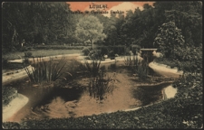 Lublin. Sadzawka w Ogrodzie Saskim