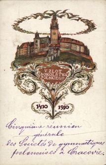 V. Zlot Sokolstwa Polskiego 1410-1910